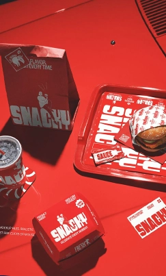 Restaurant branding and packaging