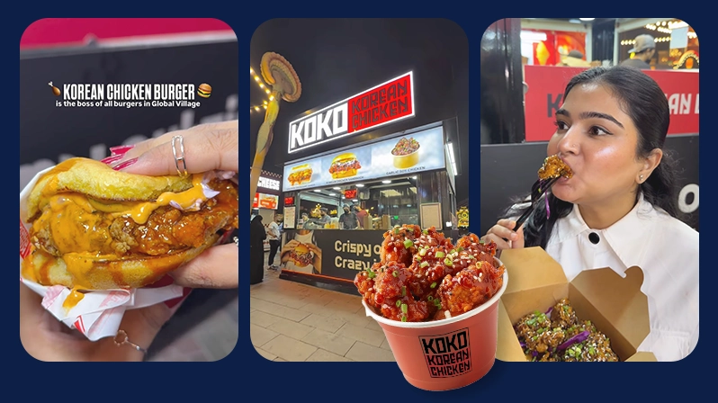 Gromad content work for Koko Korean Chicken