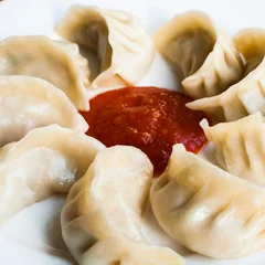 Chicken steamed momo