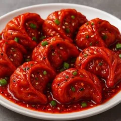 Schezwan chicken momo